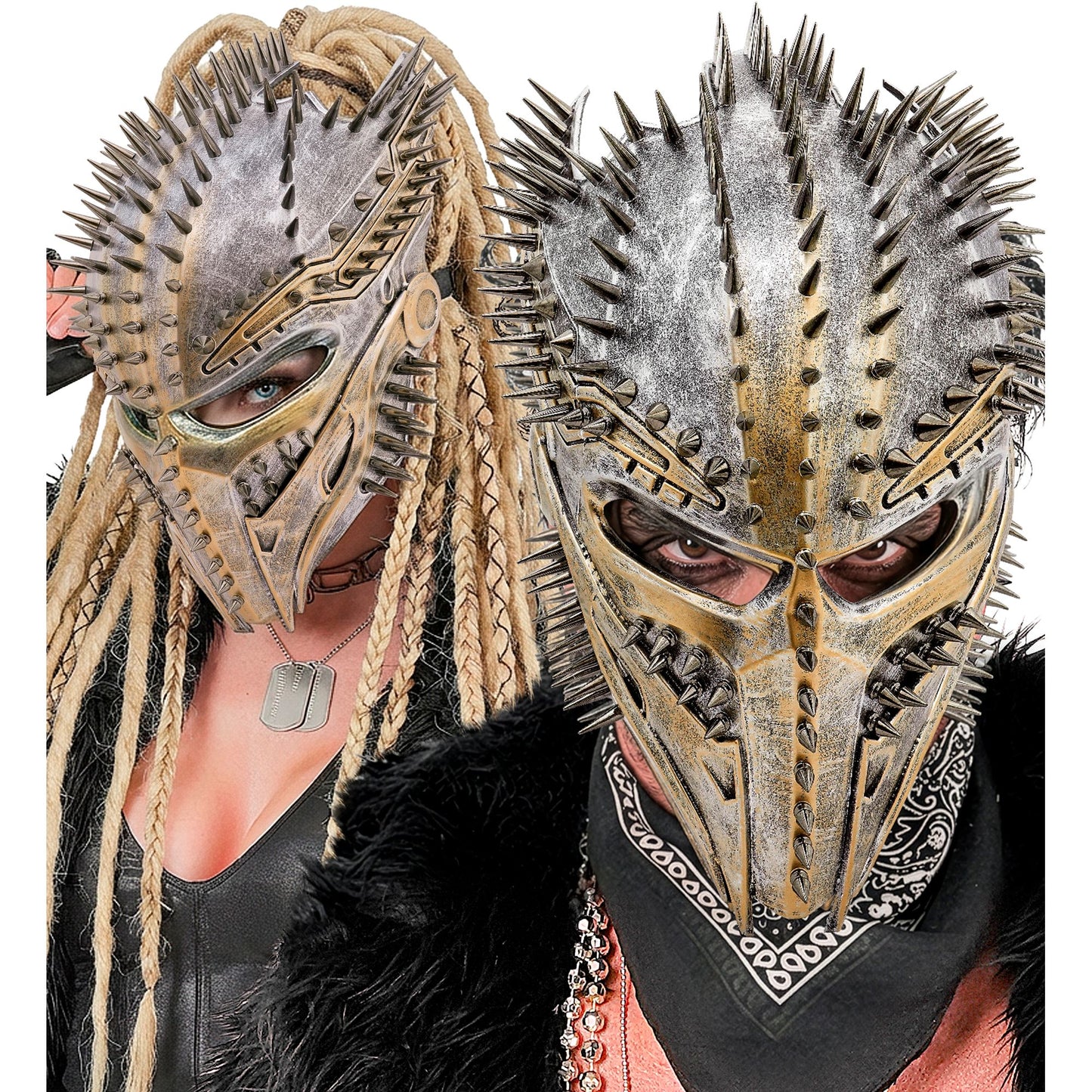 "MASKE ALIEN PREDATOR MIT NIETEN" – Ansicht 4