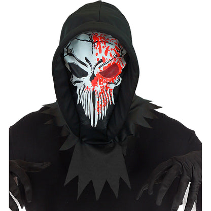 "MASKE BLUTIGER SENSEMANN MIT KAPUZE" – Ansicht 4