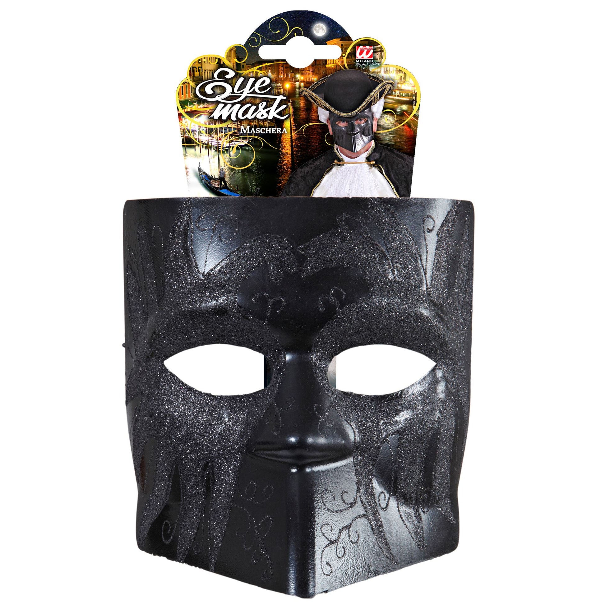 "MASKE DOGE SCHWARZ " – Detailansicht