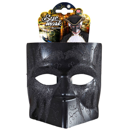 "MASKE DOGE SCHWARZ " – Detailansicht