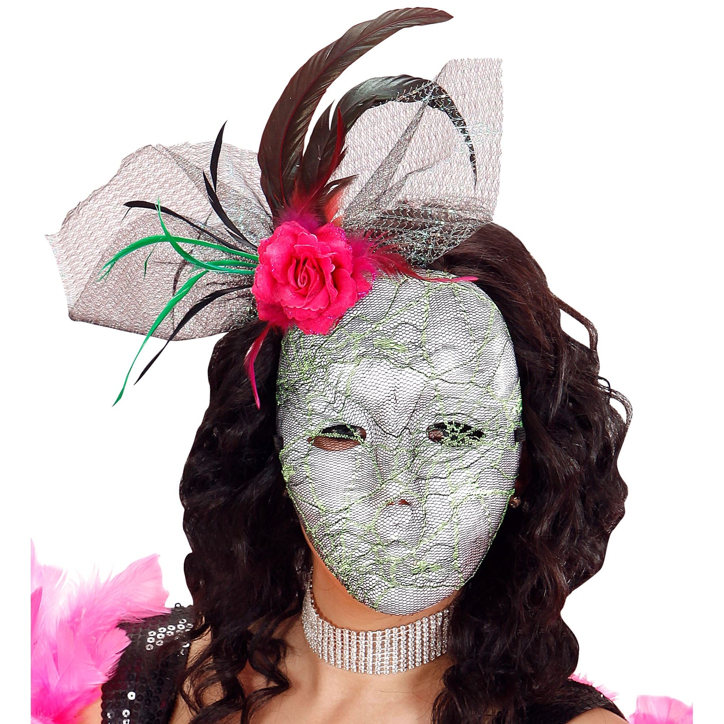 "MASKE FESTIVAL" in 3 Modellen sort – Detailansicht