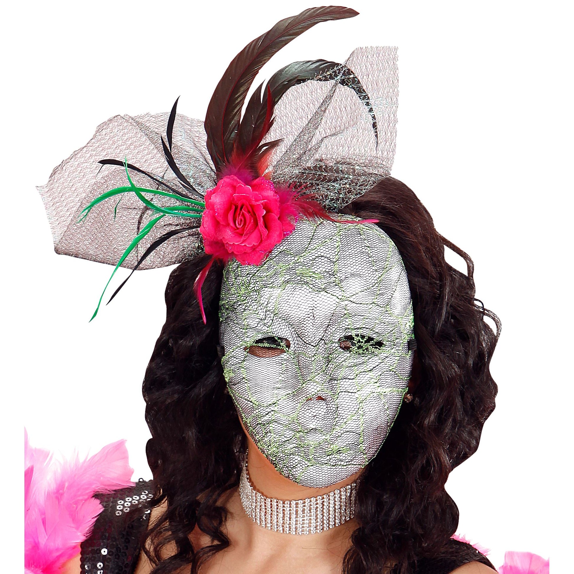 "MASKE FESTIVAL" in 3 Modellen sort – Detailansicht