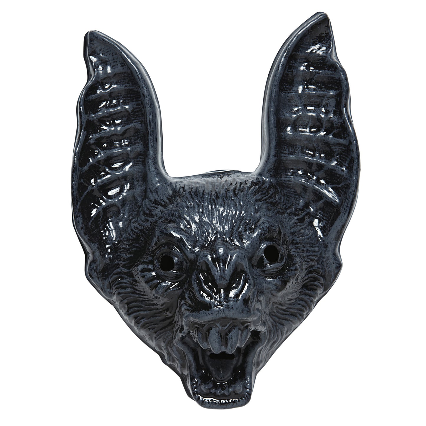 "MASKE FLEDERMAUS AUS KUNSTSTOFF" – Vorderansicht