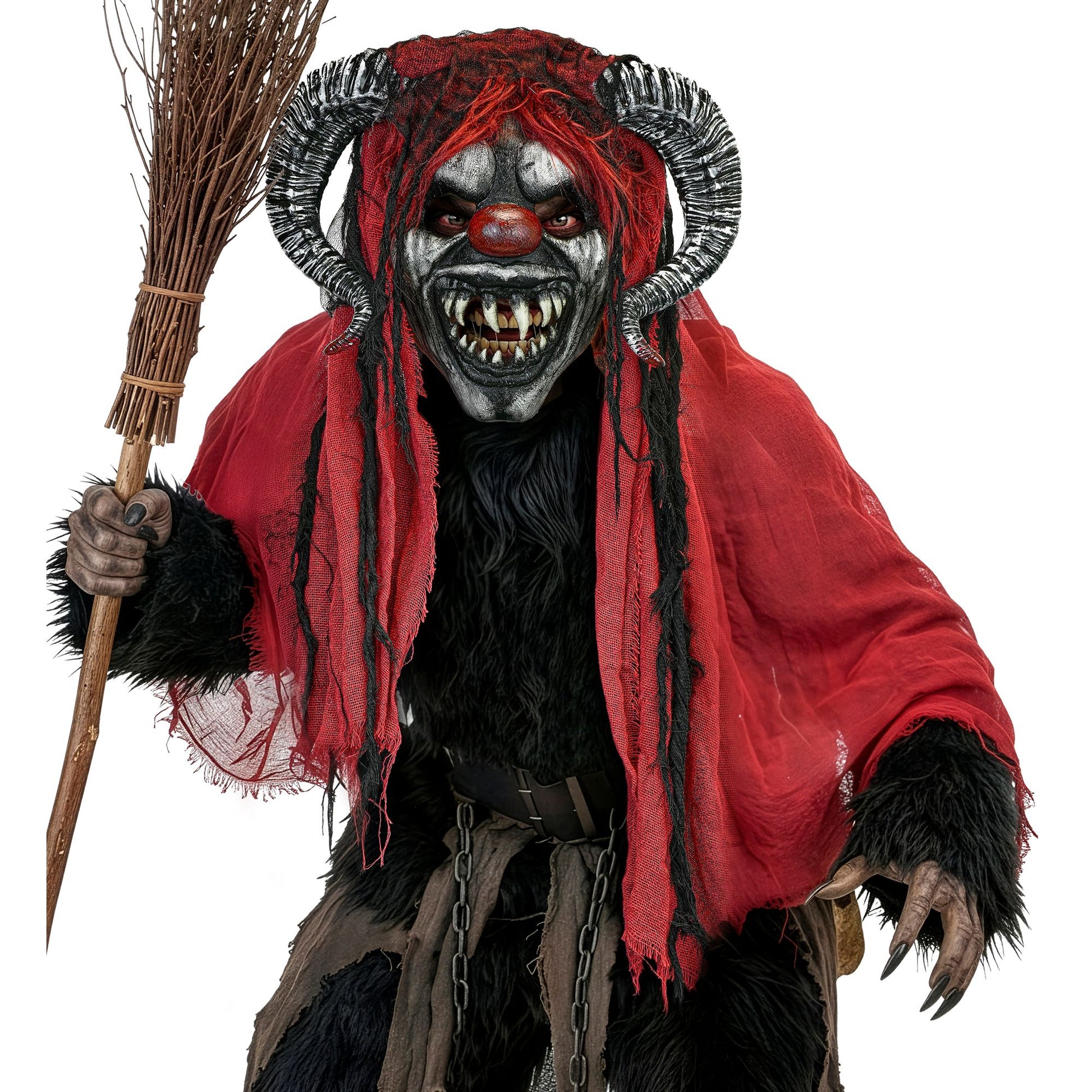 "MASKE KRAMPUS MIT UMHANG" – Ansicht 3