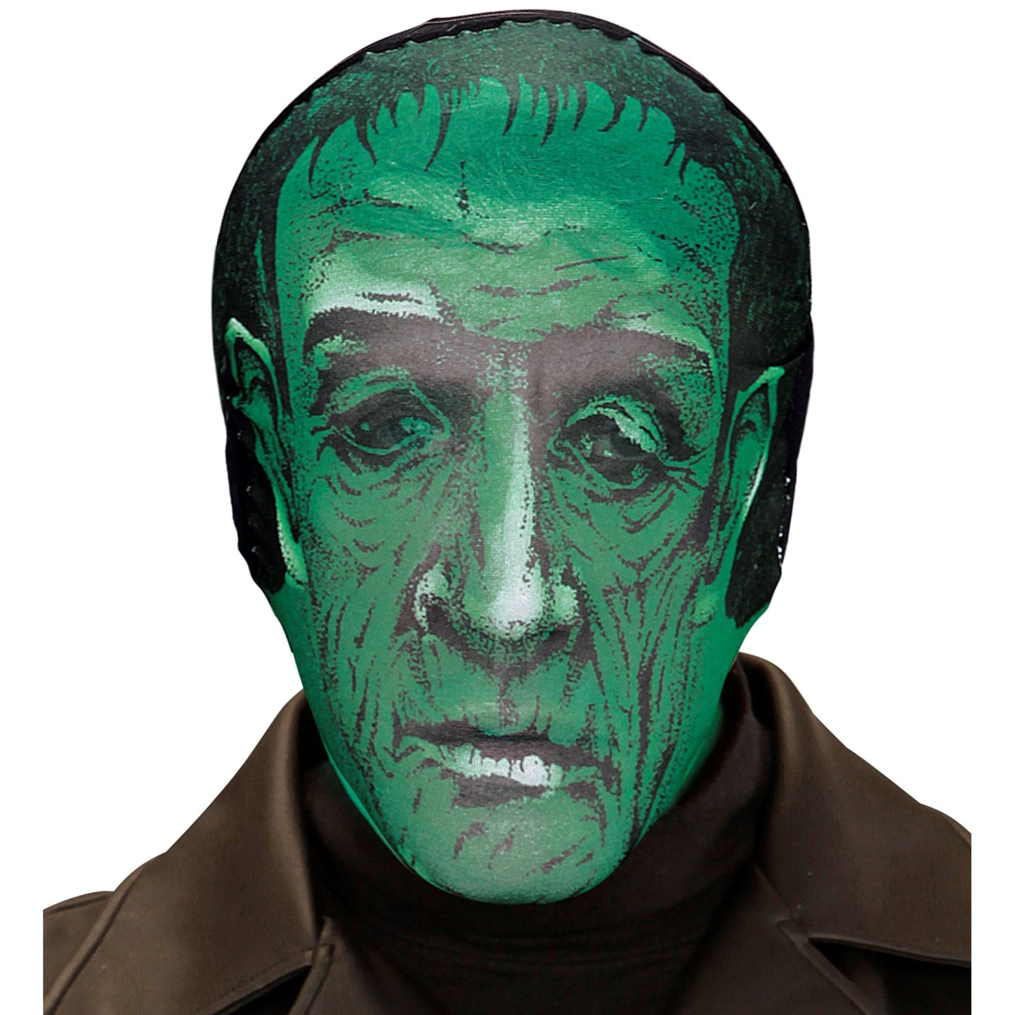 "MASKE LABORMONSTER AUS STOFF" – Vorderansicht