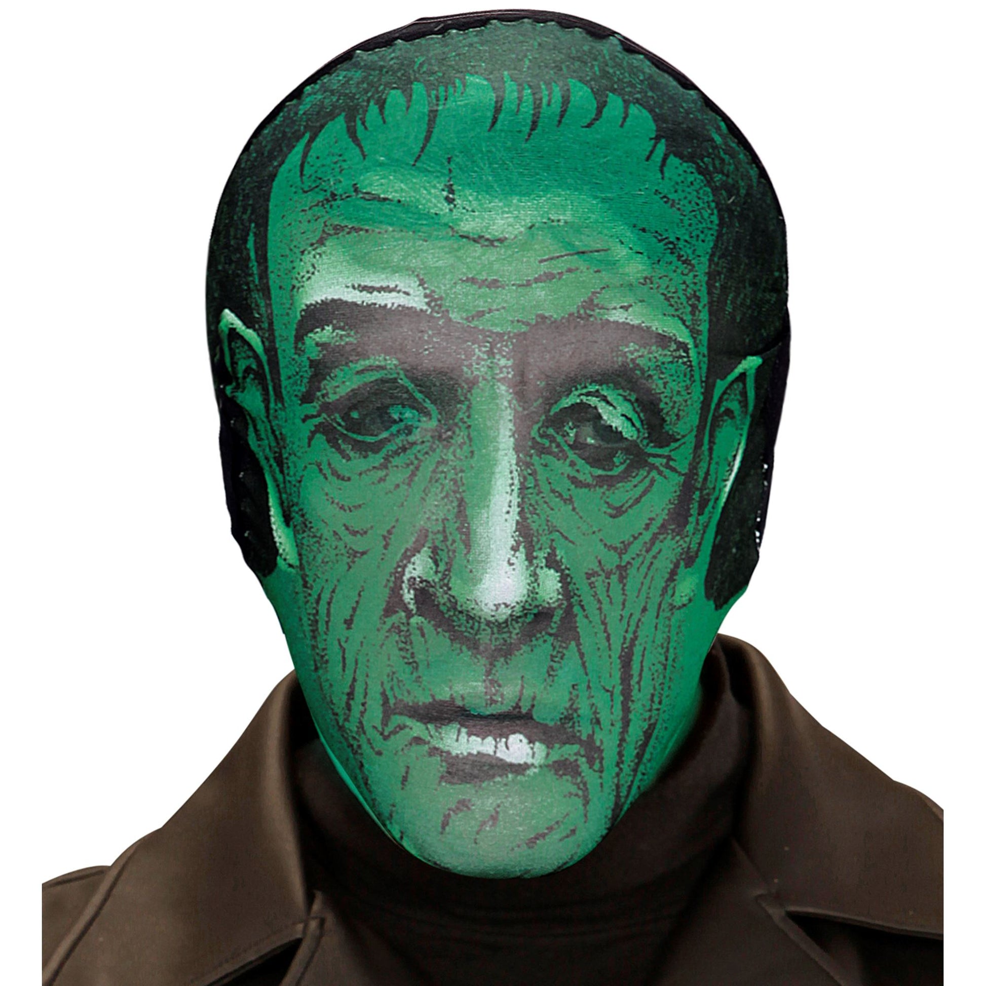 "MASKE LABORMONSTER AUS STOFF" – Vorderansicht