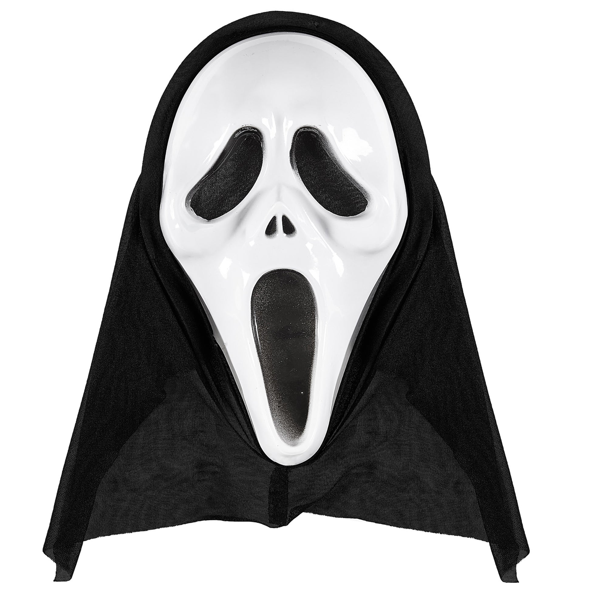 "MASKE MIT KAPUZE SCREAMING GHOST" – Vorderansicht