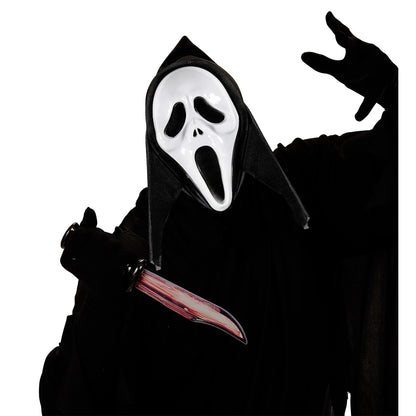 "MASKE MIT KAPUZE SCREAMING GHOST" – Detailansicht