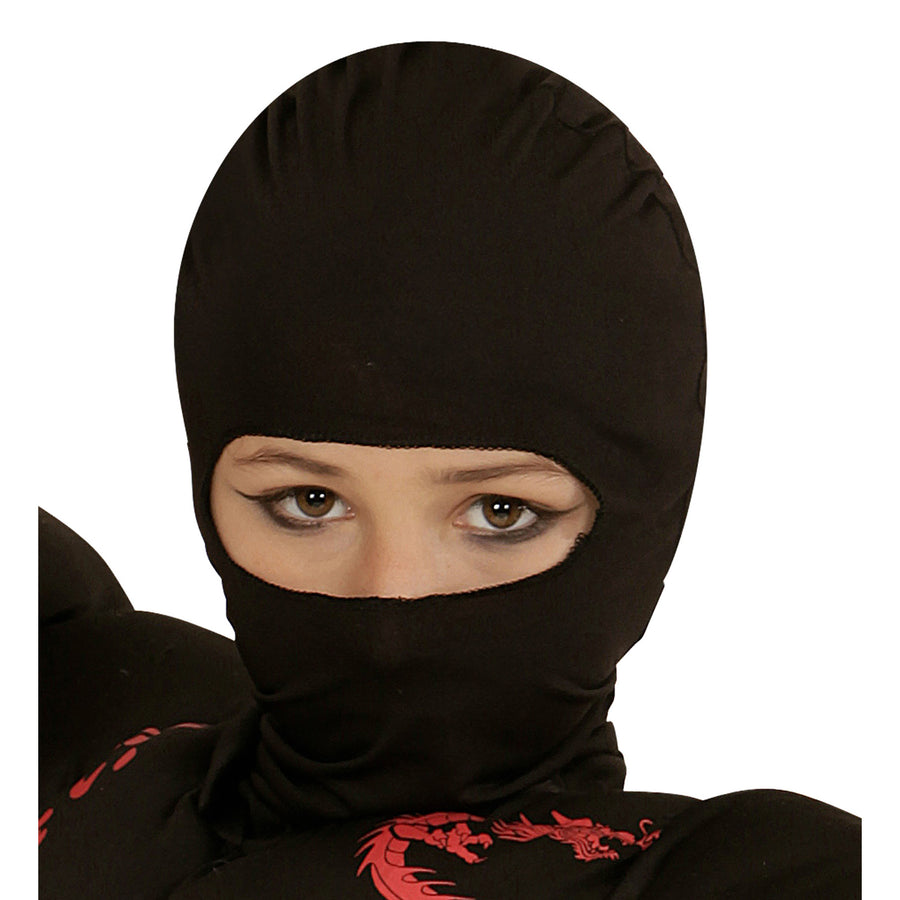 "MASKE NINJA" Kindergröße – Vorderansicht