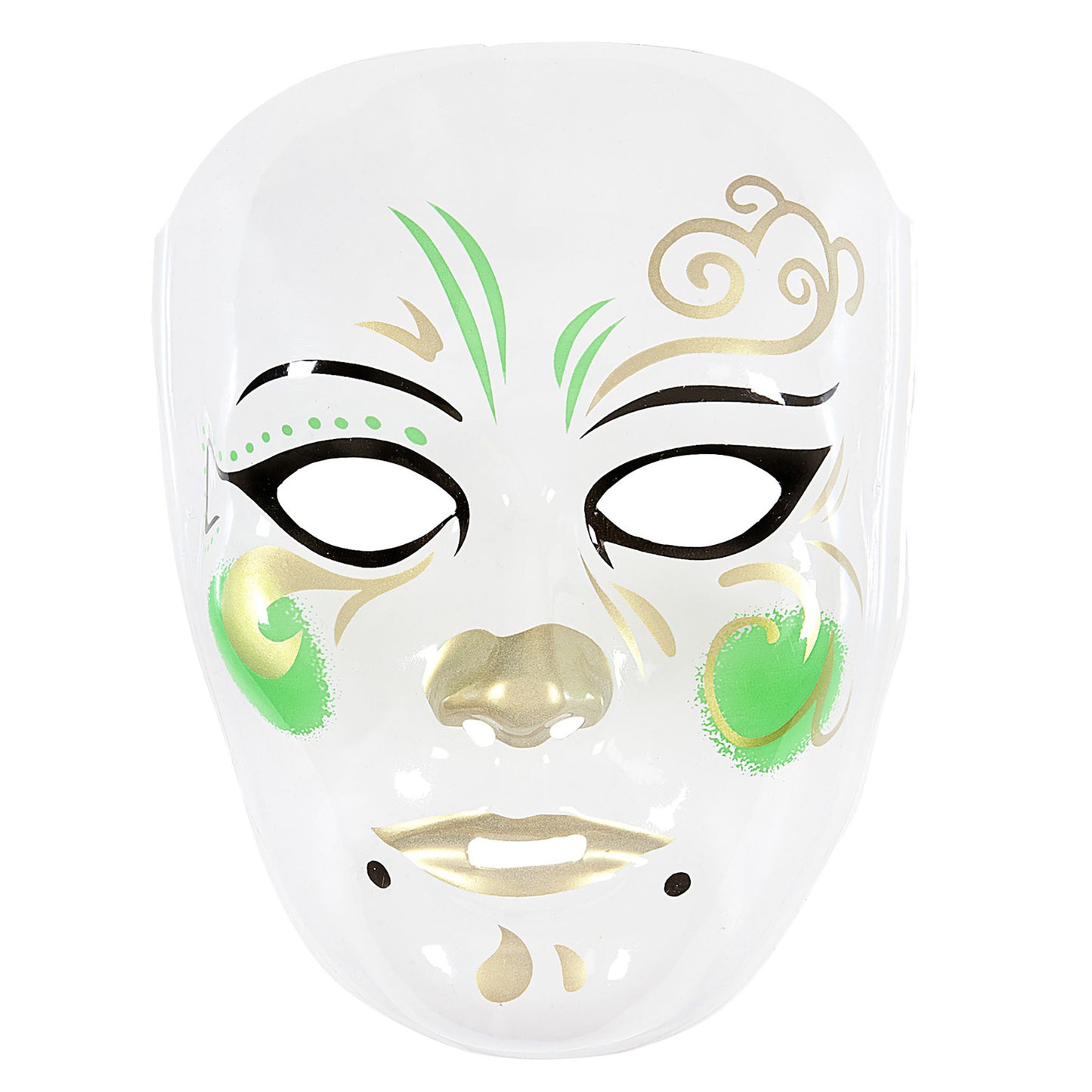 "MASKE PVC BRASILIANISCHER KARNEVAL" – Vorderansicht