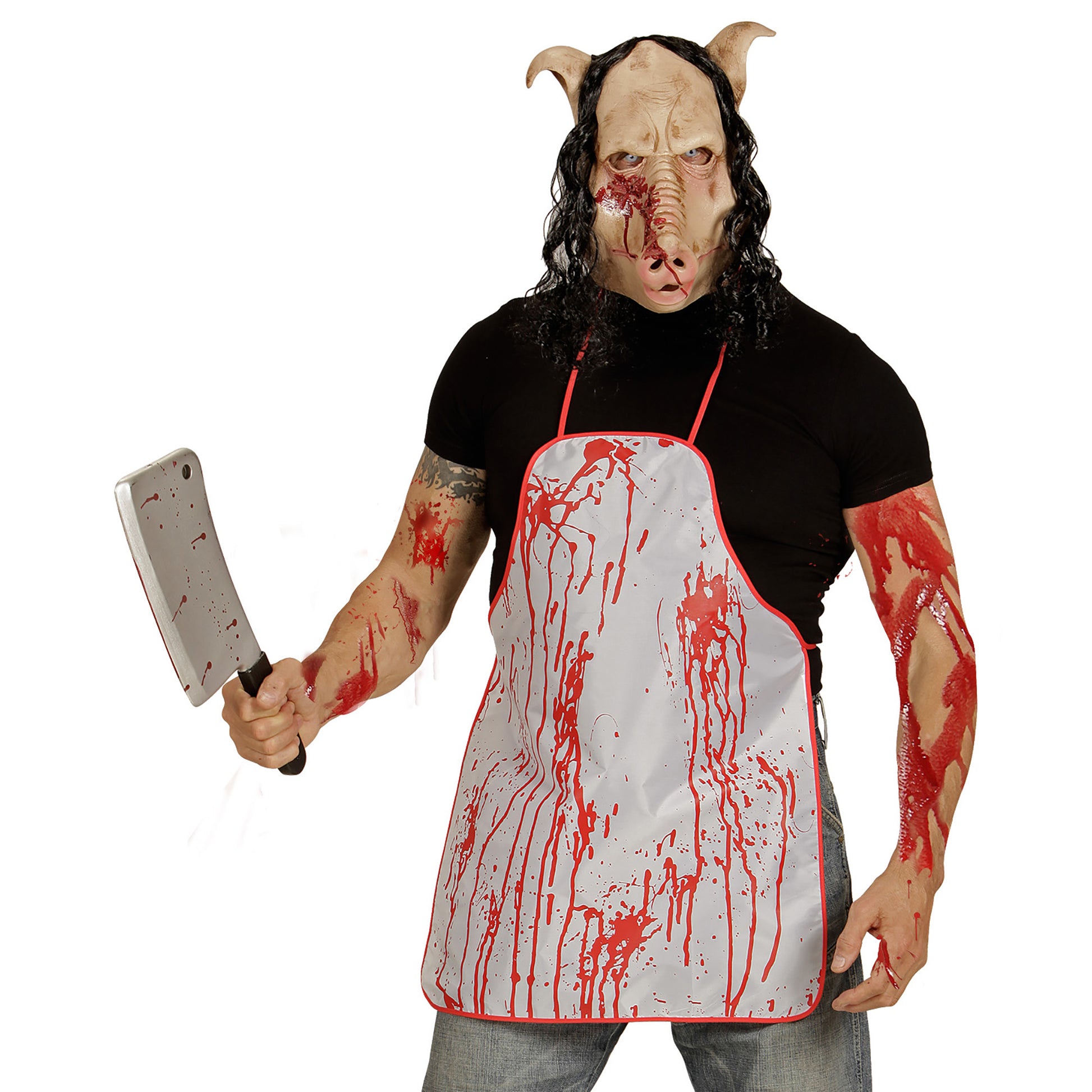 "MASKE SCHWEIN AUS DER SCHLACHTEREI" – Ansicht 3