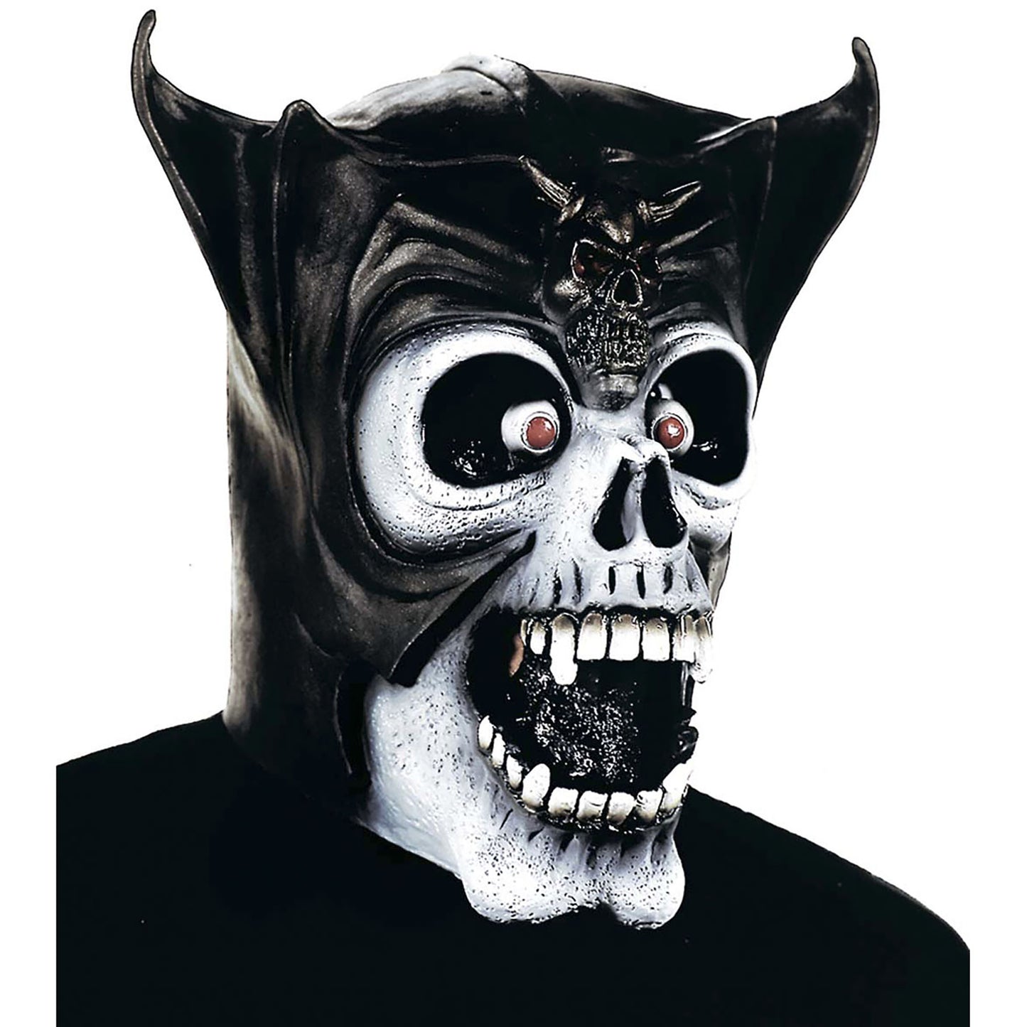 "MASKE SKULL FIGHTER" in 4 Modellen sort – Ansicht 3