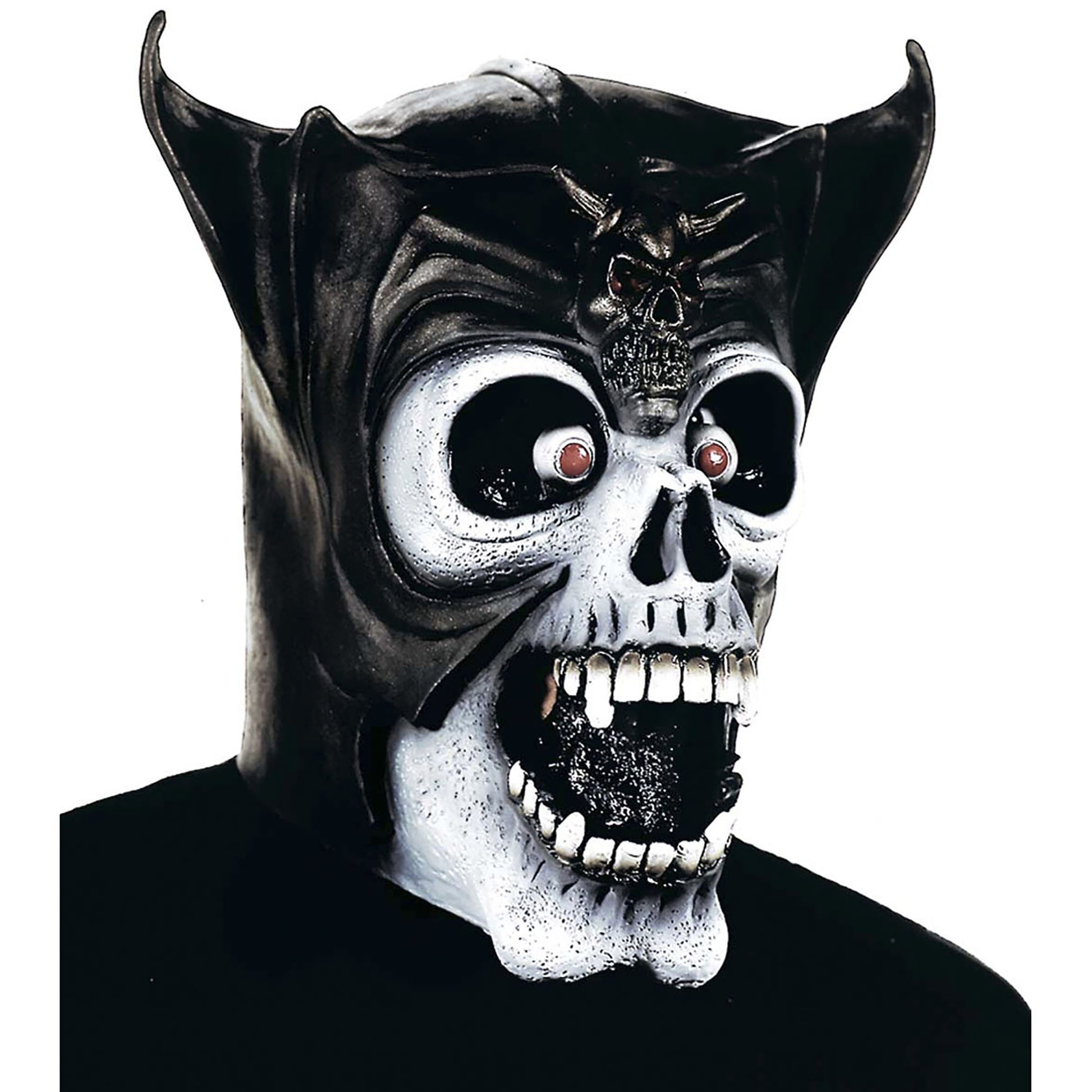"MASKE SKULL FIGHTER" in 4 Modellen sort – Ansicht 3