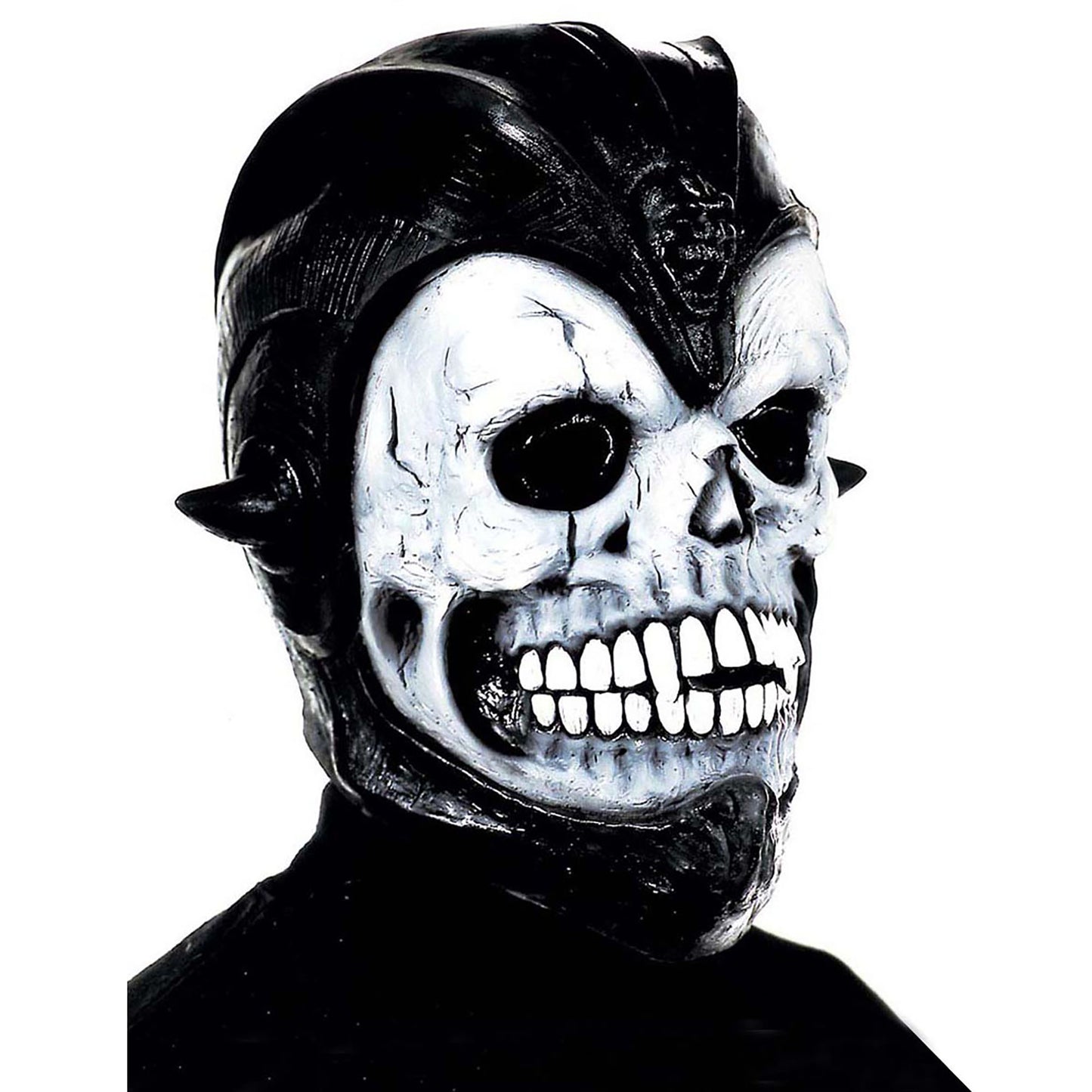 "MASKE SKULL FIGHTER" in 4 Modellen sort – Ansicht 5