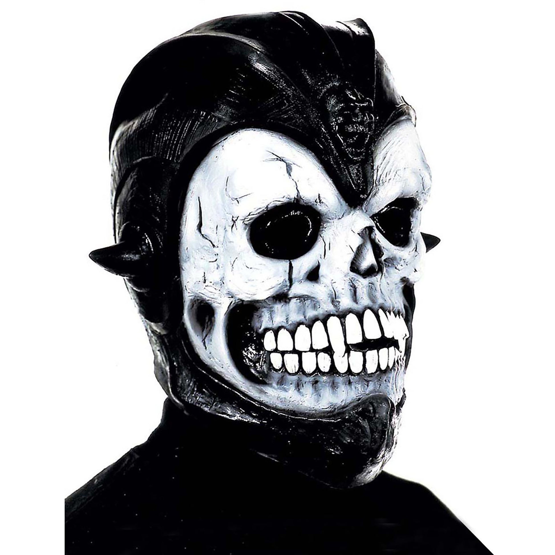 "MASKE SKULL FIGHTER" in 4 Modellen sort – Ansicht 5