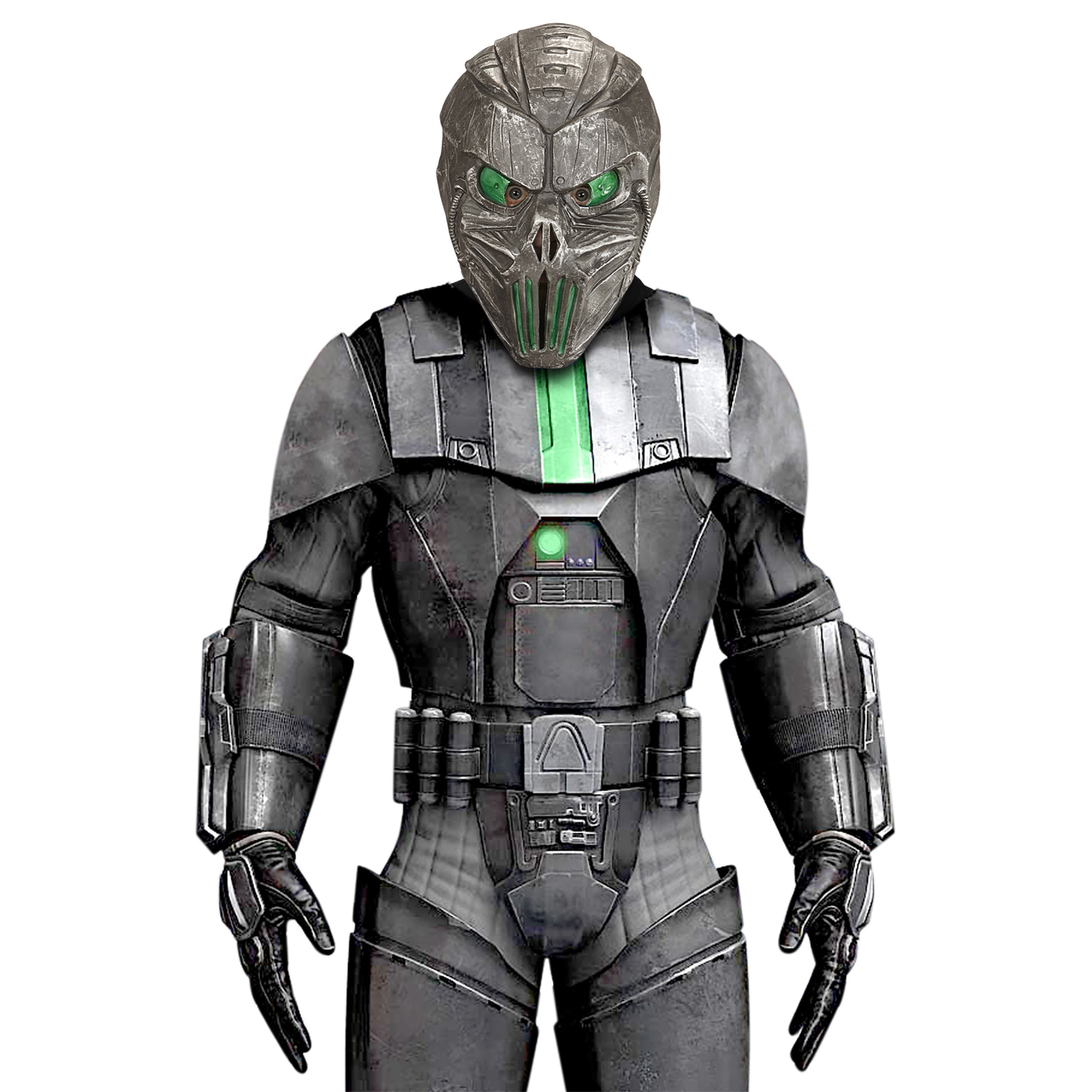 "MASKE SPACE ALIEN" – Detailansicht