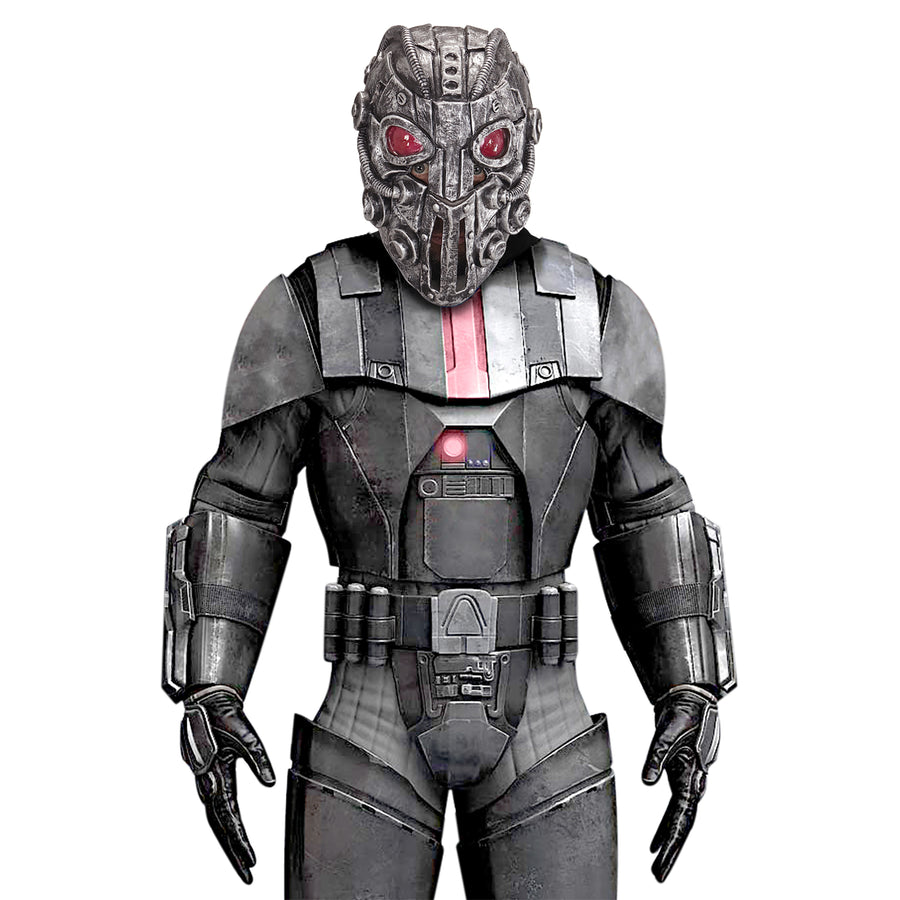 "MASKE SPACE INTRUDER" – Detailansicht