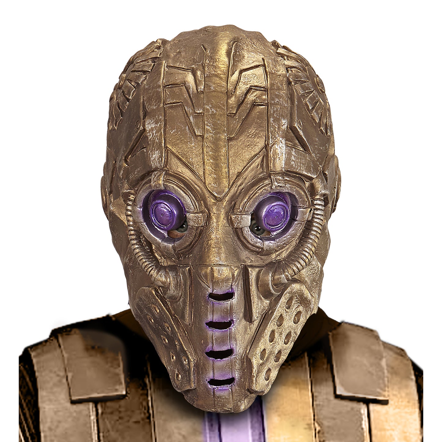 "MASKE SPACE TROOPER" – Vorderansicht