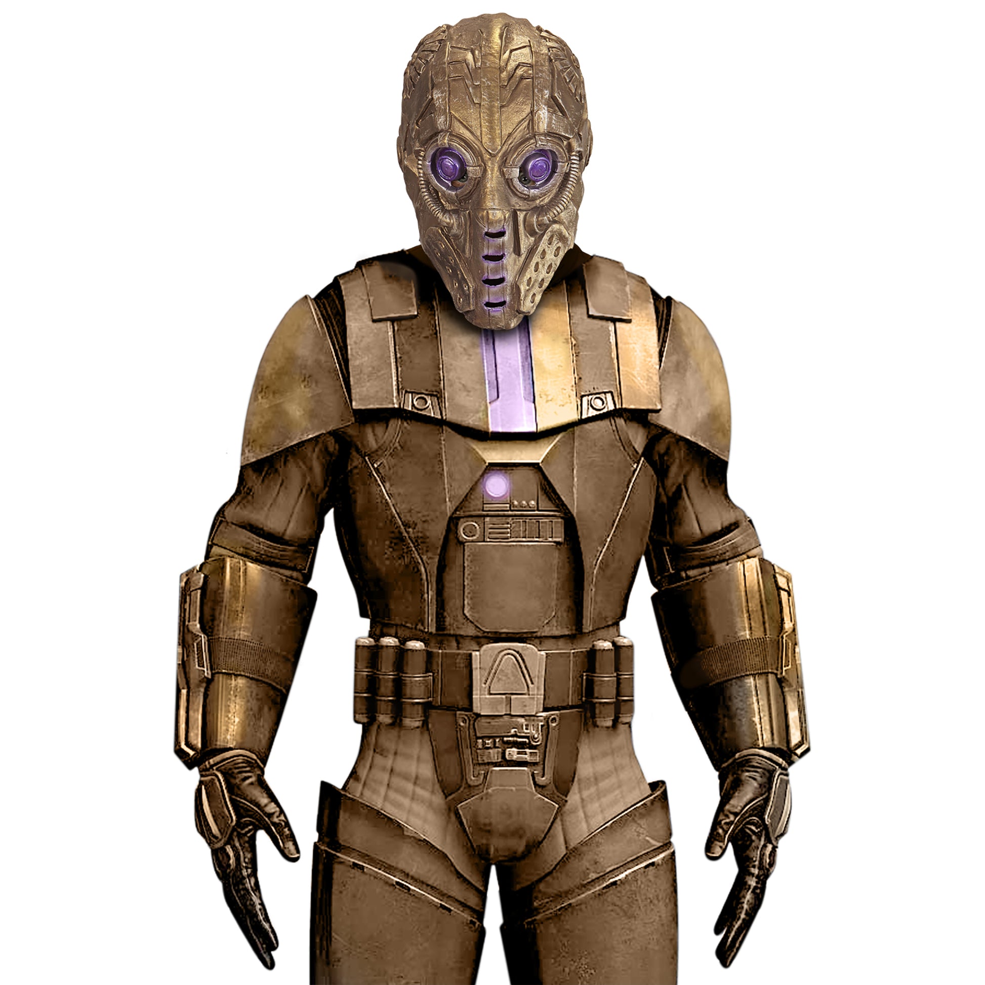 "MASKE SPACE TROOPER" – Detailansicht