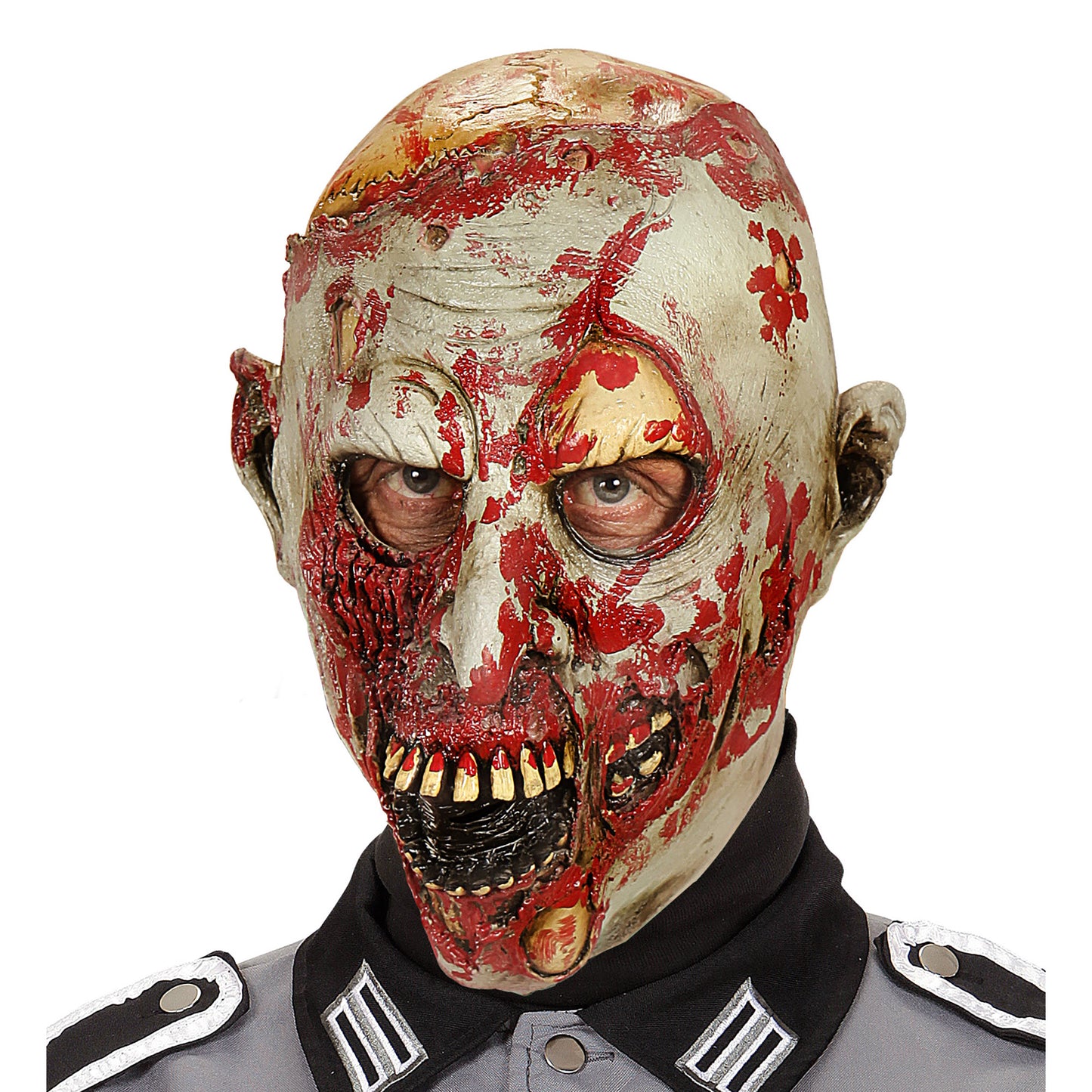 "MASKE STERBLICHER ZOMBIE" – Vorderansicht
