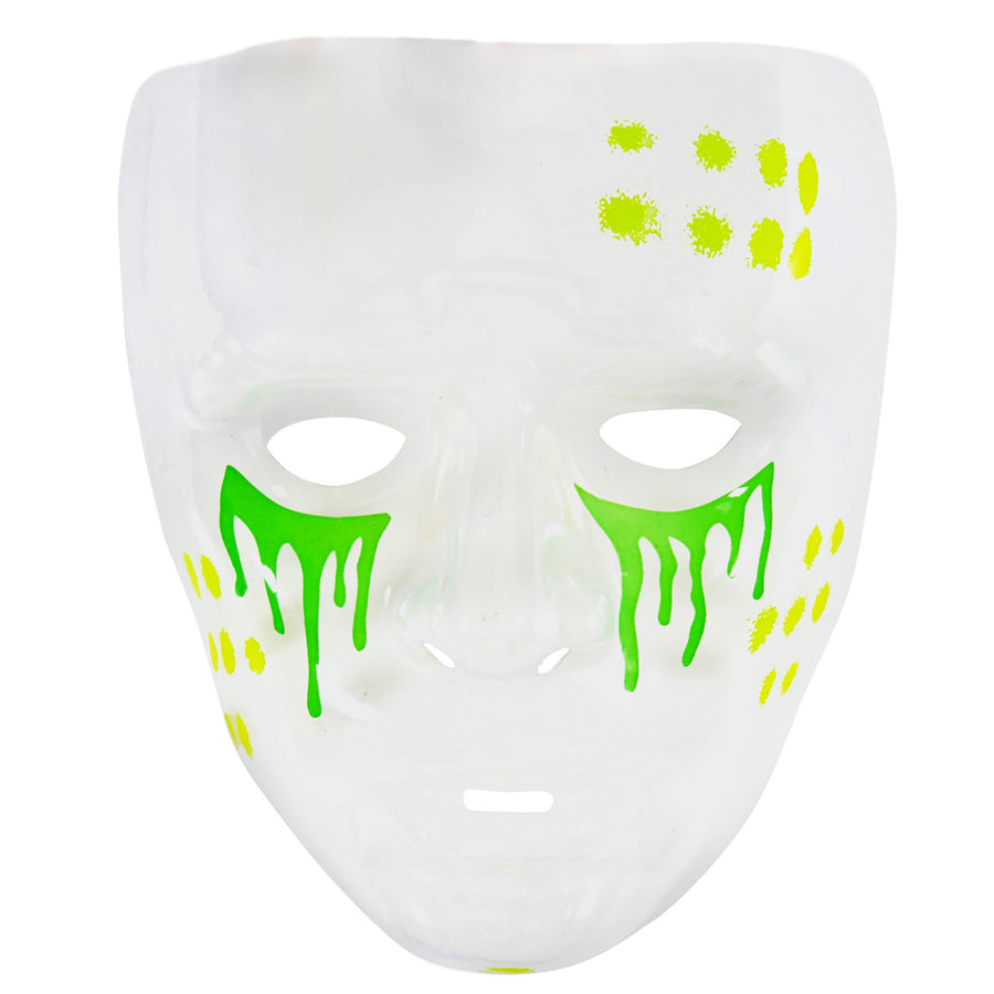 "MASKE TOXISCHER BIOUNFALL AUS KUNSTSTOFF" – Vorderansicht