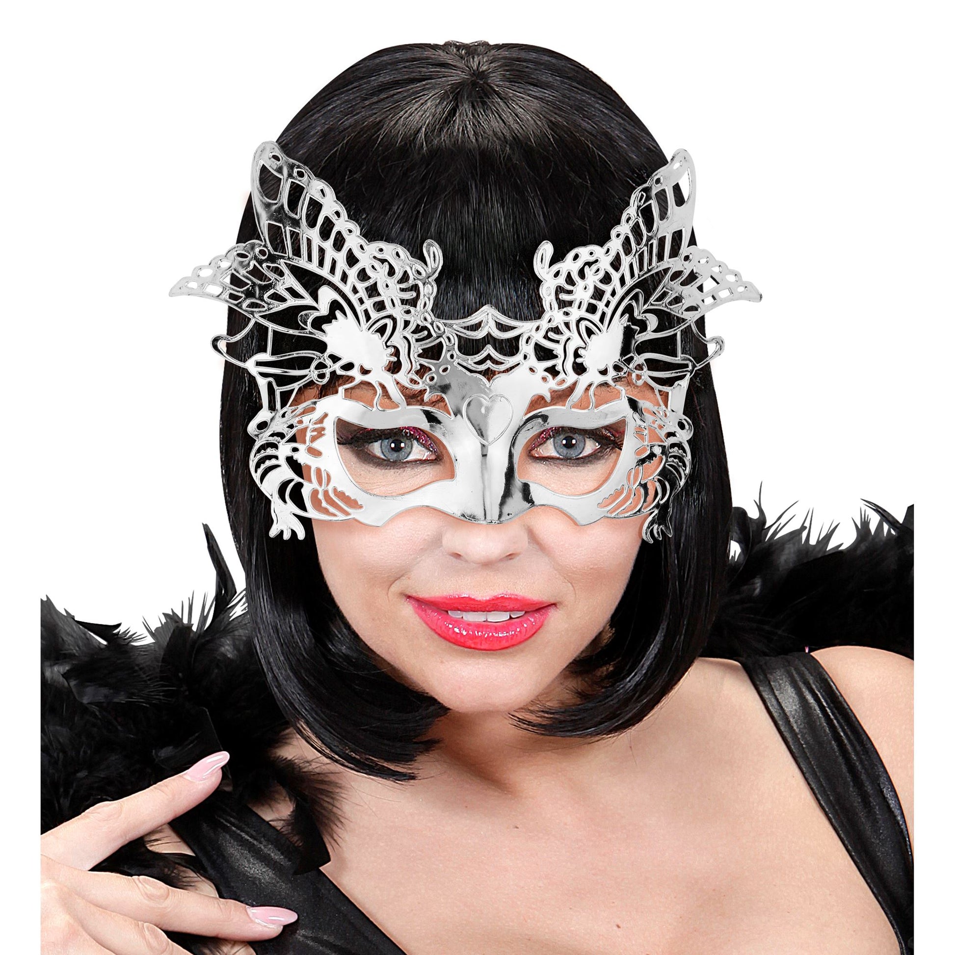 "MASKE VENEDIG SILBER" – Ansicht 3
