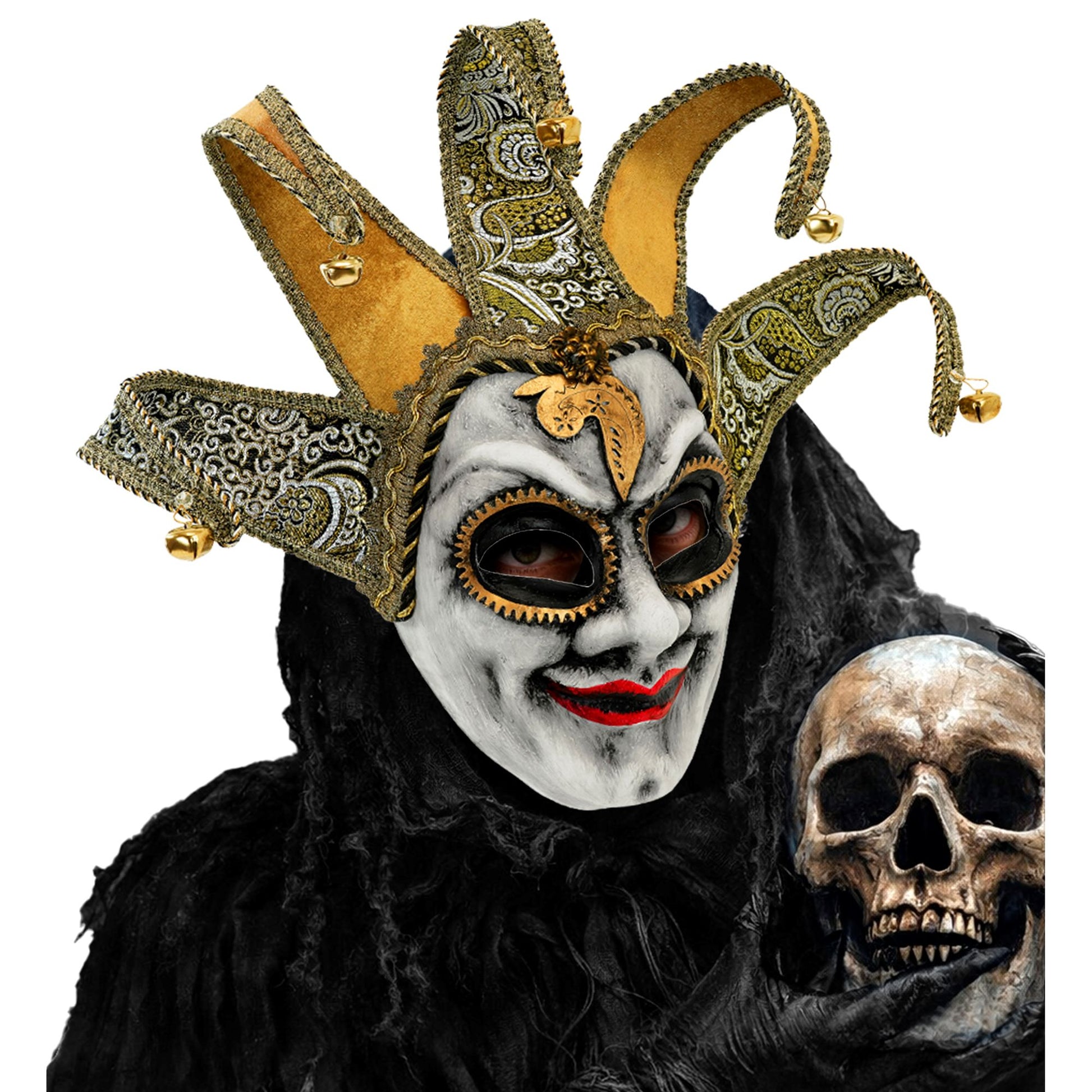 "MASKE VENEZIANISCHER HOFNARR" – Ansicht 4