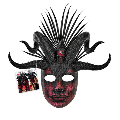 "MASKE VOODOO PRIESTER" – Detailansicht