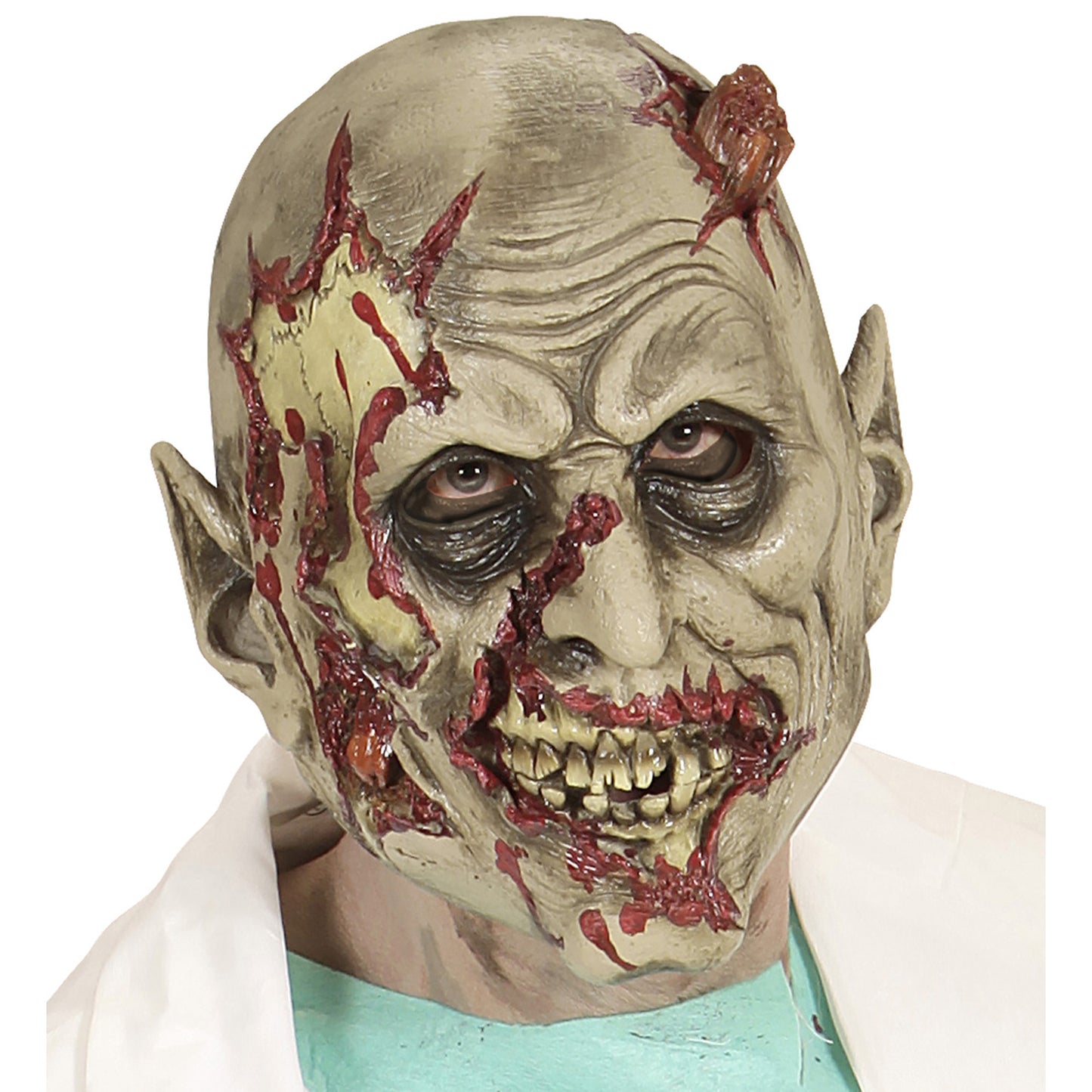 "MASKE ZOMBIE AUS DEM LABOR" – Vorderansicht