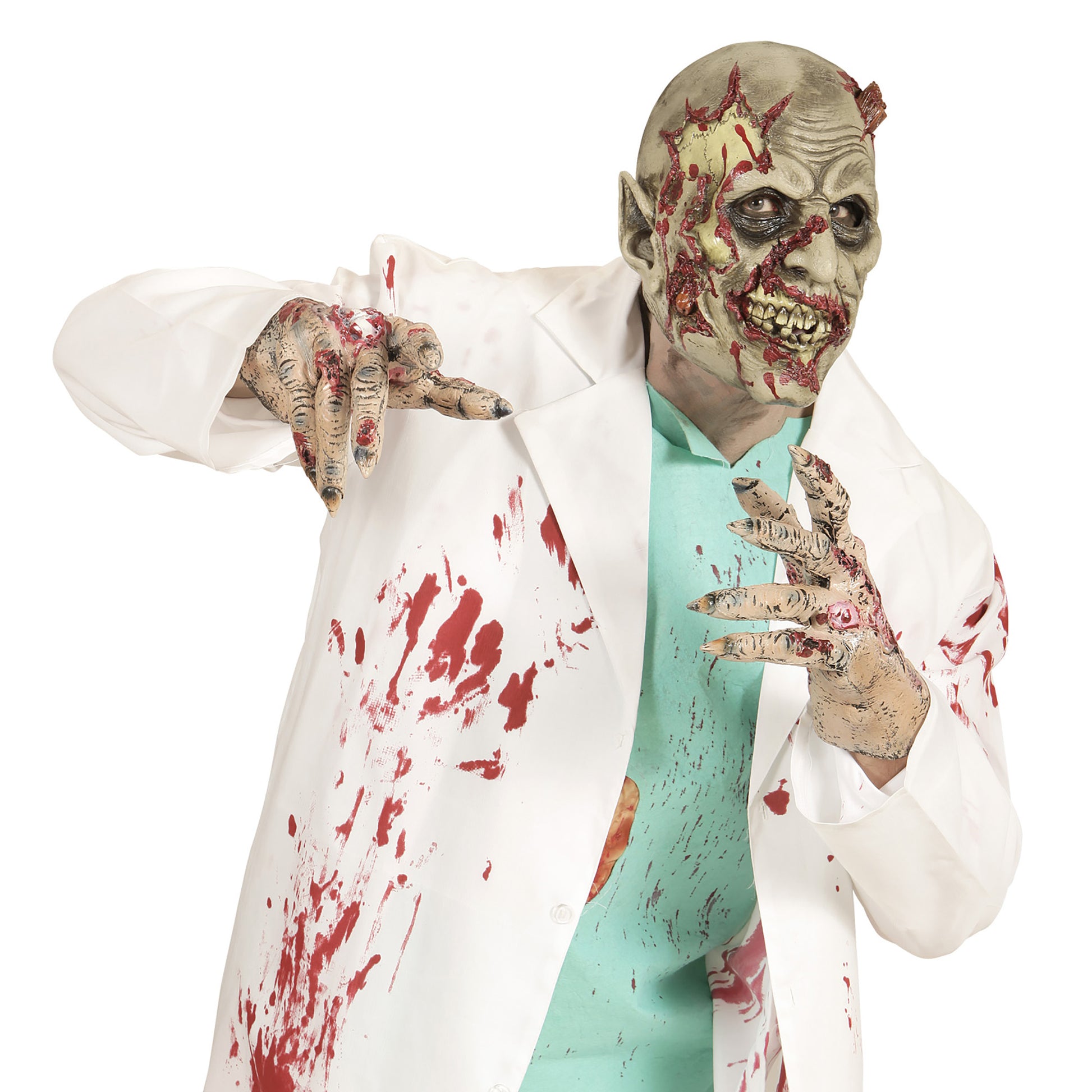 "MASKE ZOMBIE AUS DEM LABOR" – Detailansicht