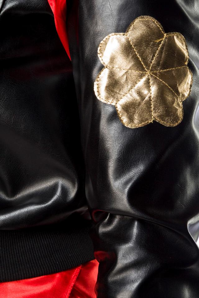 Suicide Squad Samurai Kostüm Damen – Maskparadise Schwarz Lederoptik - Fasnacht24.ch