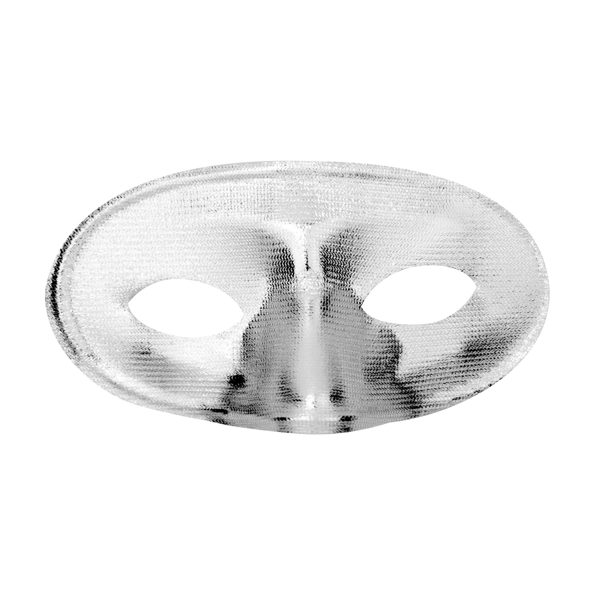 "MASQUERADE AUGENMASKE" silber – Vorderansicht