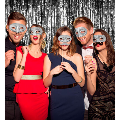 "MASQUERADE AUGENMASKE" silber – Ansicht 3