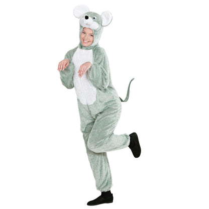 "MAUS FUNNY" (Overall mit Kapuze) – Detailansicht