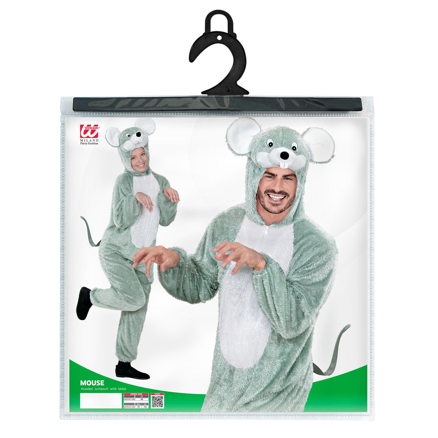 "MAUS FUNNY" (Overall mit Kapuze) – Ansicht 5