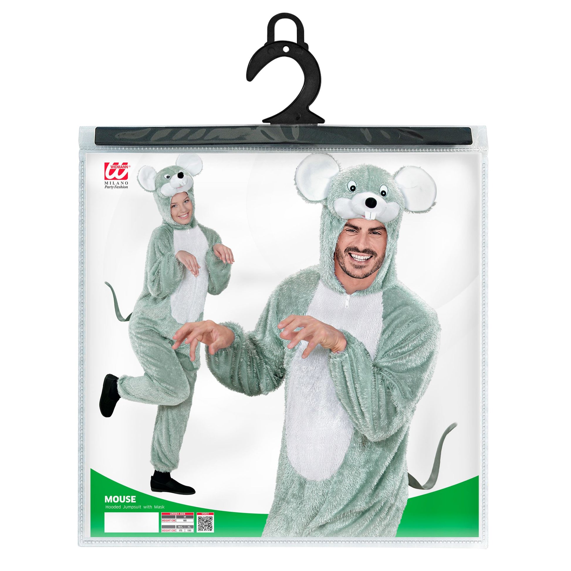 "MAUS FUNNY" (Overall mit Kapuze) – Ansicht 5