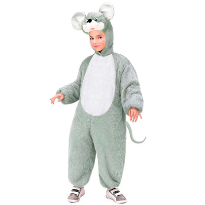 "MAUS FUNNY" (Overall mit Kapuze) – Detailansicht