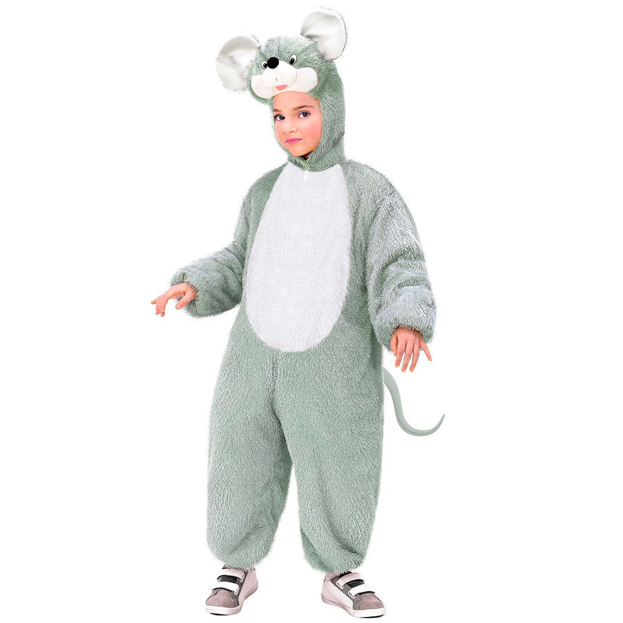 "MAUS FUNNY" (Overall mit Kapuze) – Detailansicht