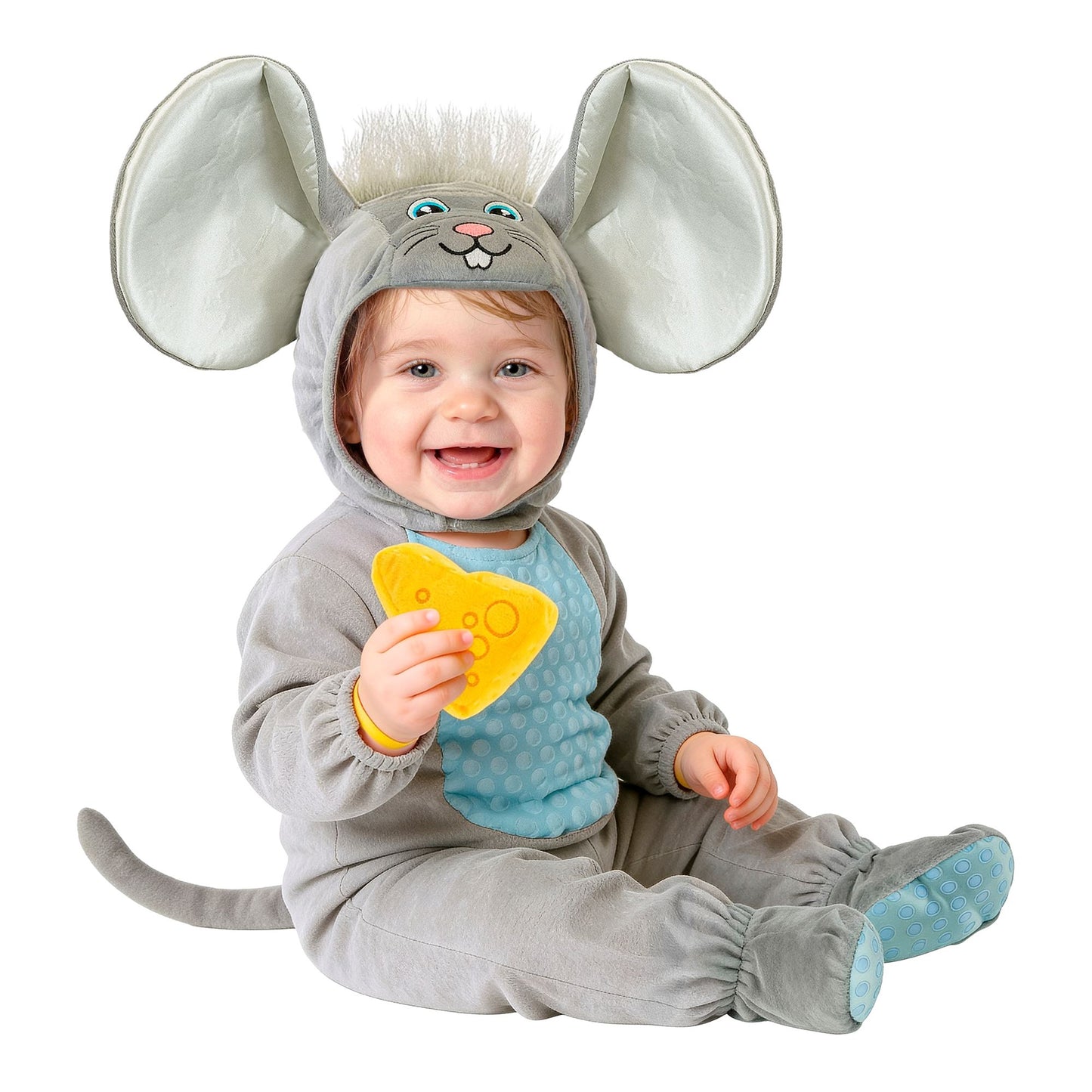 "MAUS" (Overall, Kapuze mit Kopf, Käse) – Ansicht 4