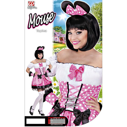 "MAUS PINK" (Kleid, Armstulpen, Ohren) – Ansicht 4