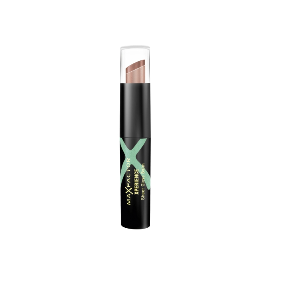 Max Factor, Xperience Sheer Gloss Balm, Hydratisierend, Lipgloss, 01, Gezuckerte Perle, 10 g