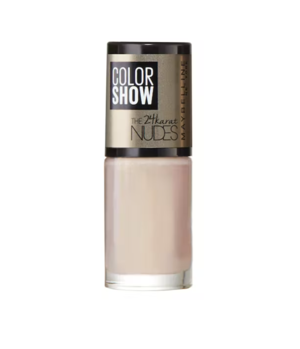 Maybelline, Color Show The 24 Karat Nudes, Nagellack, Nr. 475, Diamantseide, 7 ml