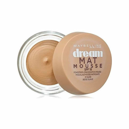 Maybelline Maybelline, Dream Matte Mousse, Leicht, Cremige Foundation, 48, Sonnenbeige, SPF 15, 18 ml Regular