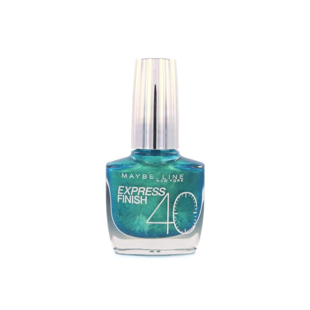 Maybelline, Express Finish 40 Seconds, Nagellack, Nr. 865, Türkisgrün, 10 ml