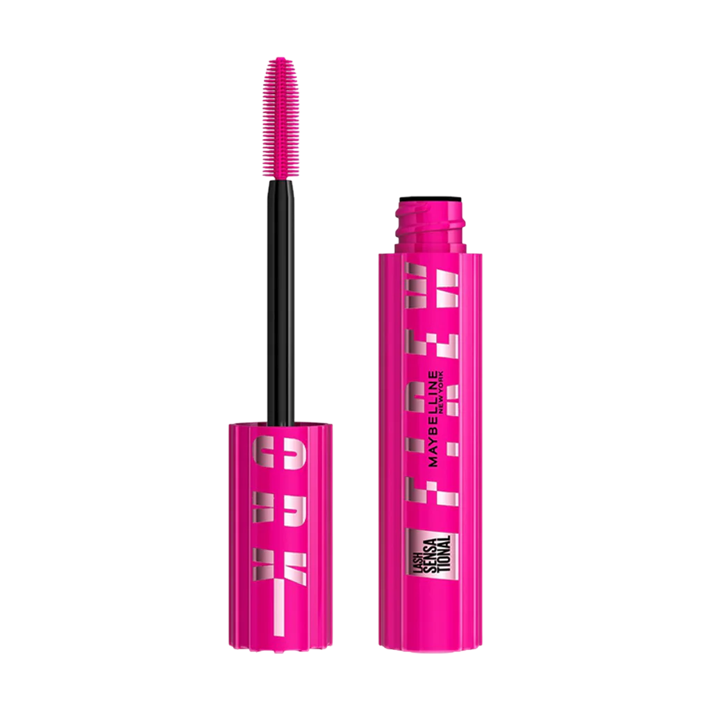 Maybelline, Lash Sensational, Falsche Wimpern Effekt, Wimperntusche, Feuerwerk Schwarz, 10 ml