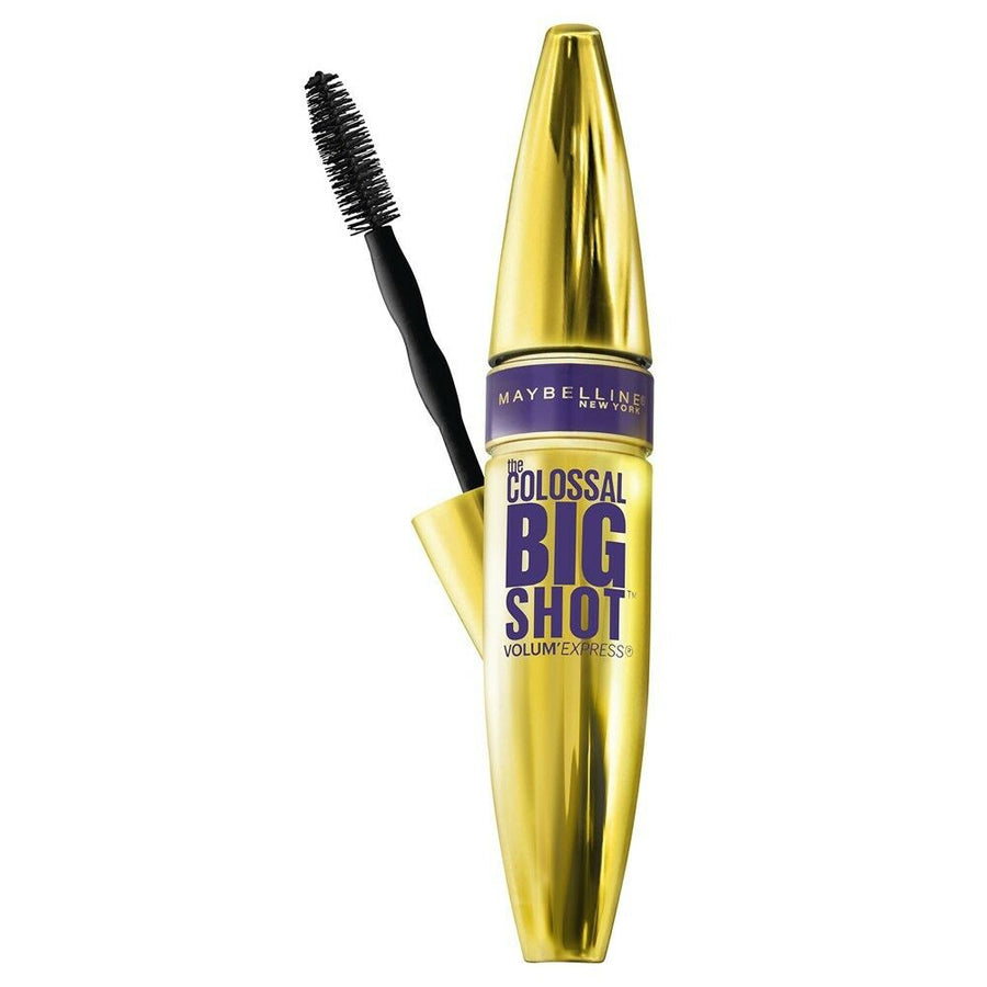Maybelline The Colossal Big Shot Volumen-Wimperntusche sehr schwarz 9,5 ml