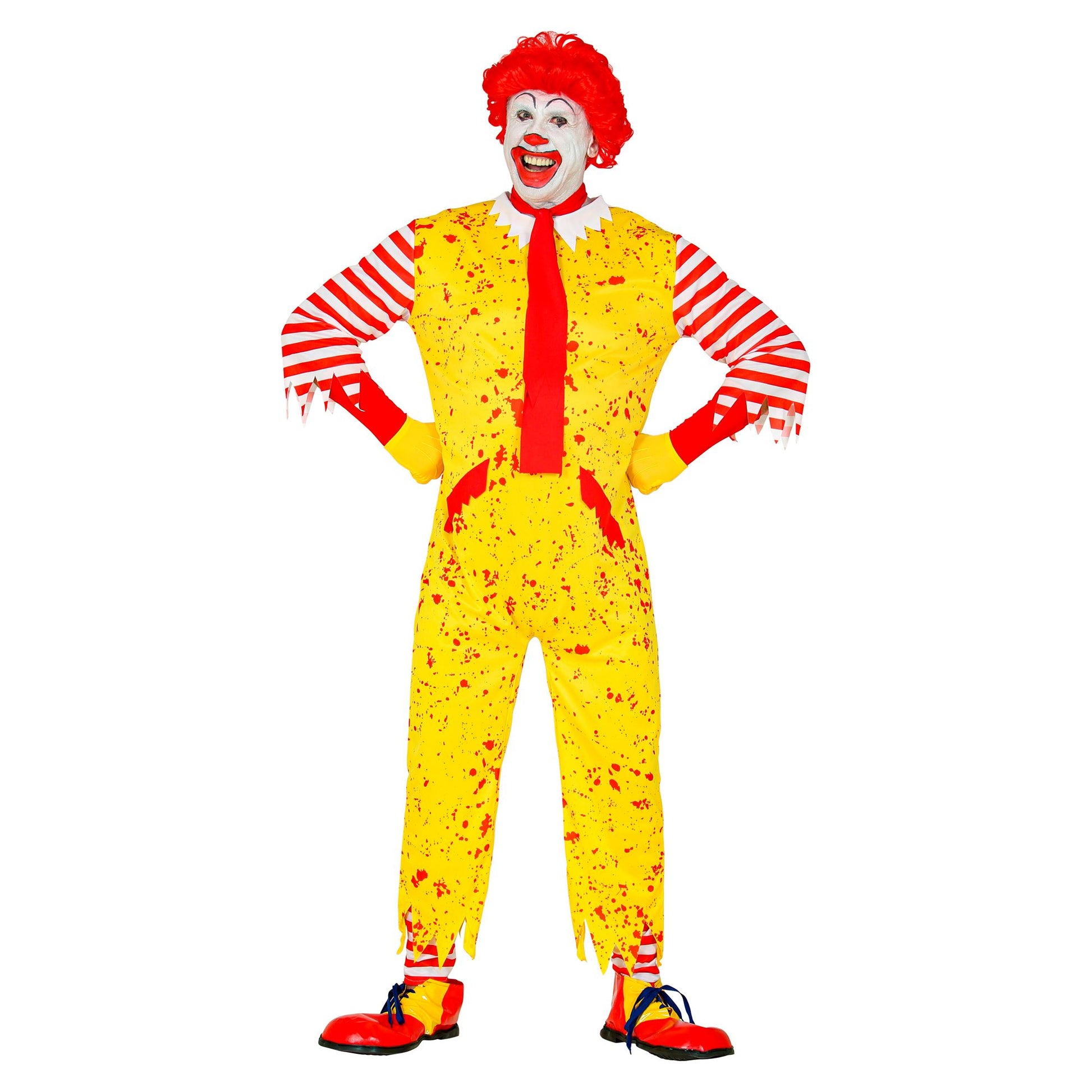 "McKILLER CLOWN" (Overall, Strümpfe ohne Füße, Schal) – Ansicht 3
