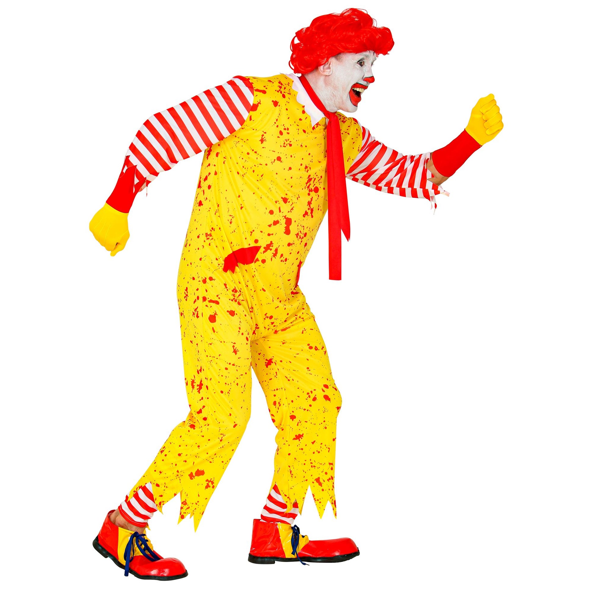 "McKILLER CLOWN" (Overall, Strümpfe ohne Füße, Schal) – Ansicht 4