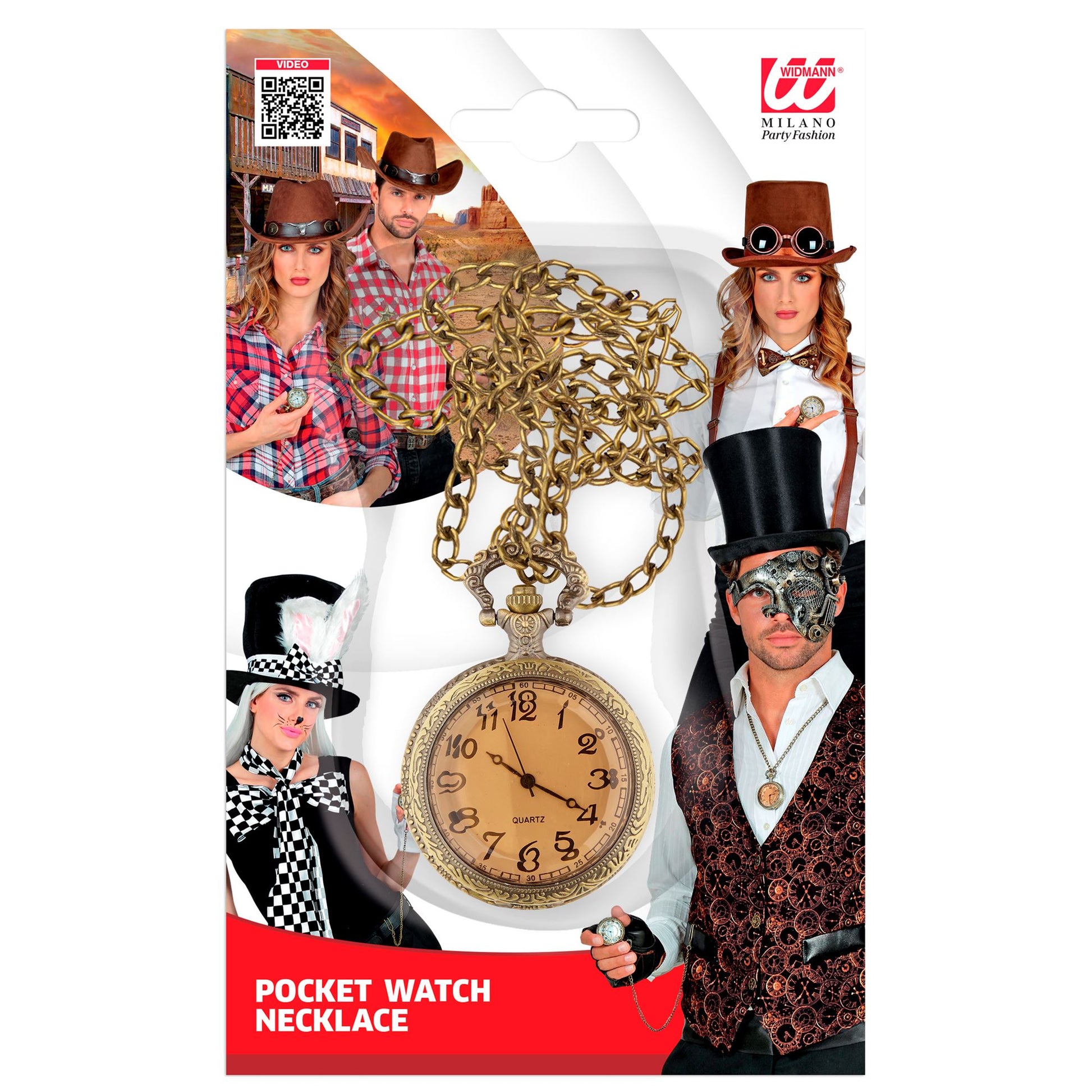 "MECHANISCHE TASCHENUHR AN HALSKETTE" – Ansicht 3