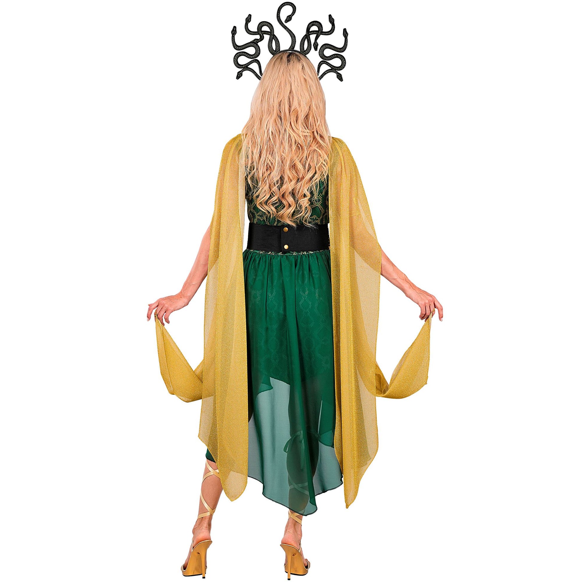 "MEDUSA" (Kleid, Gürtel, Brosche, Haarreif) – Ansicht 6